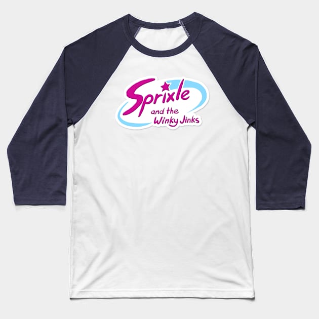 Sprixle and the Winkie Jinks Baseball T-Shirt by samandfuzzy